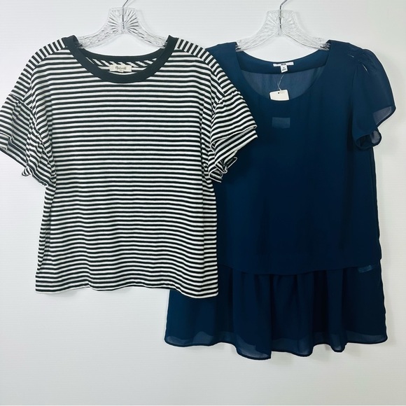 Madewell Tops - Madewell Uniqlo Sz M Bundle Of 2